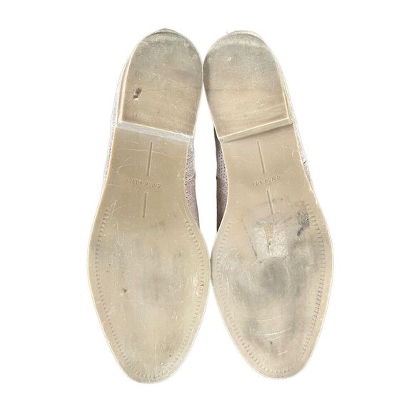 Dolce Vita Women's Suede Perforated Stacked Heel Kaidie Booties‎ Beige Size 10 - Picture 9 of 9